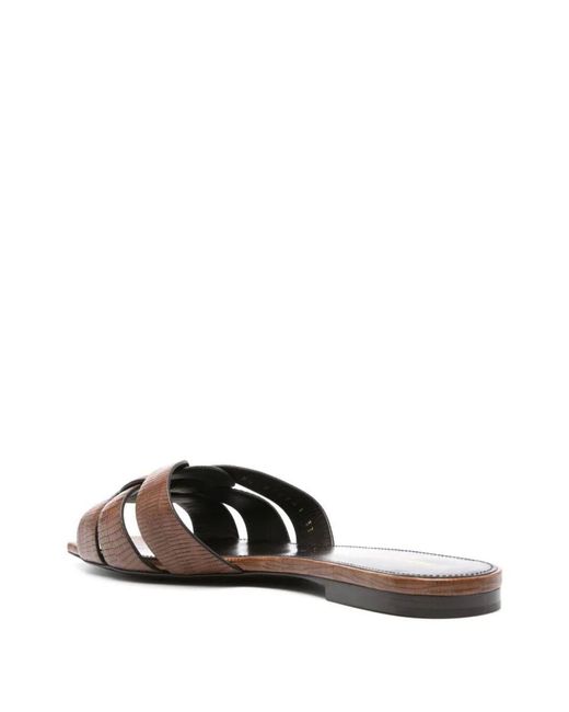 Saint Laurent Brown Sandals