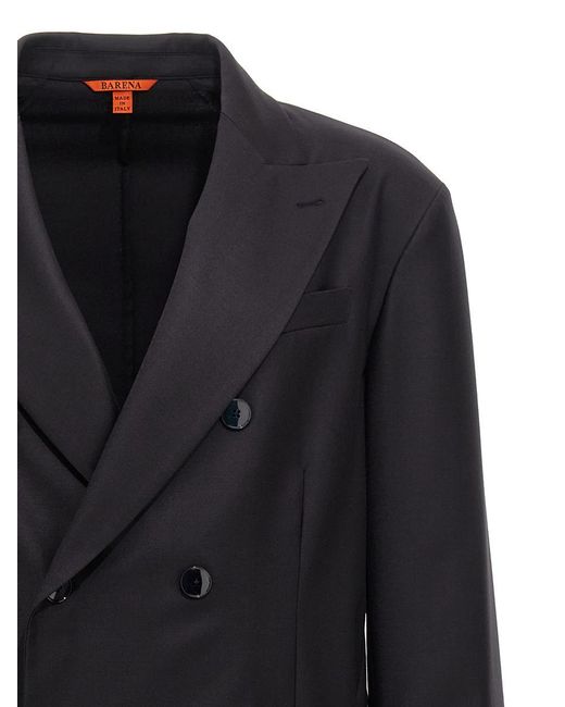 Barena Black 'doria' Blazer for men