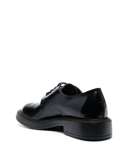 Tod's Black Lace-up Oxford Shoes for men