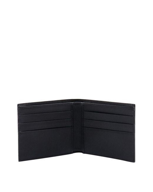 Dolce & Gabbana Black Calf Leather Wallet for men