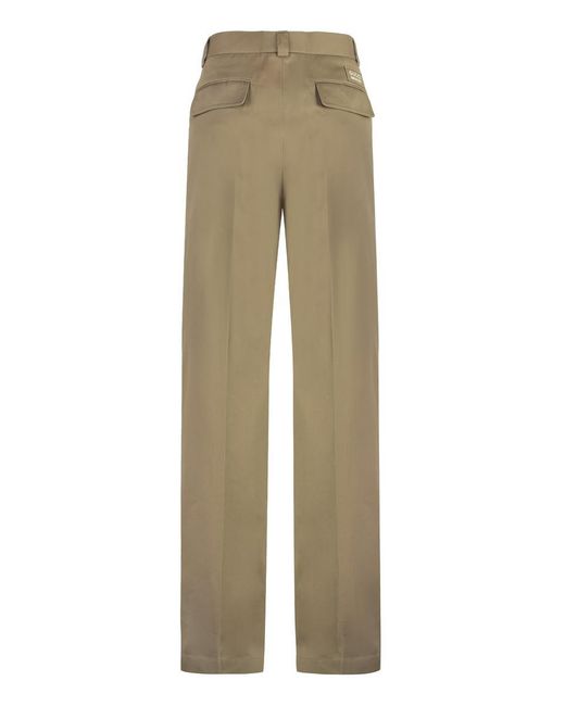 Gucci Natural Cotton Cargo-trousers for men