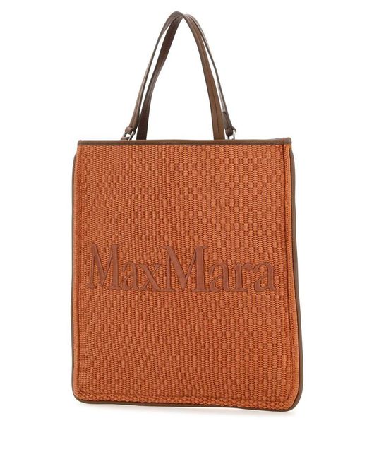 Max Mara Brown Handbags