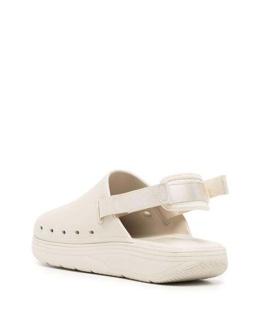 Suicoke White Cappo Sandals for men