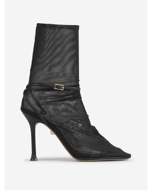 ALEVI Black Clarissa Heeled Sandals