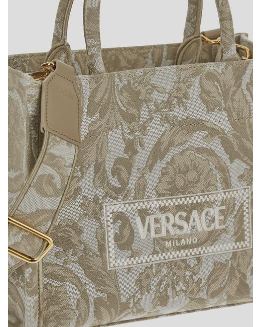 Versace Metallic Baroque Bag