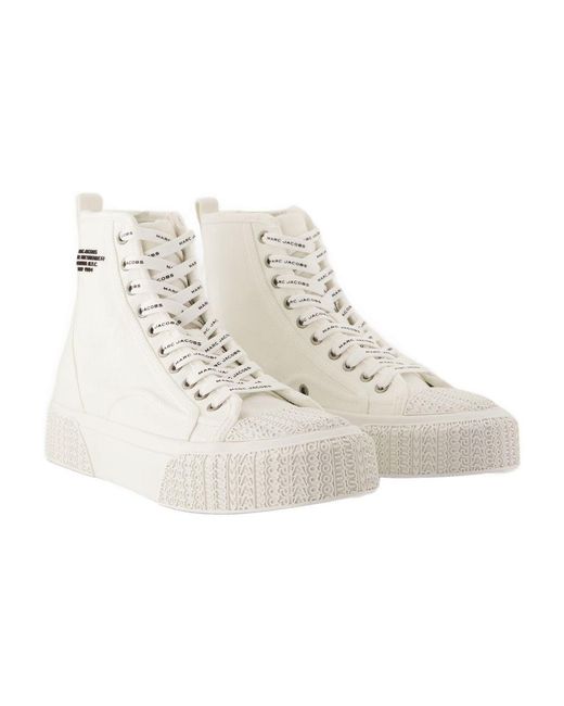 Marc Jacobs Natural The High Top Sneakers