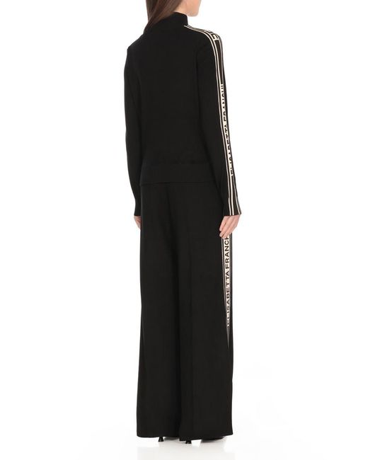 Elisabetta Franchi Black Viscose Blend Cardigan