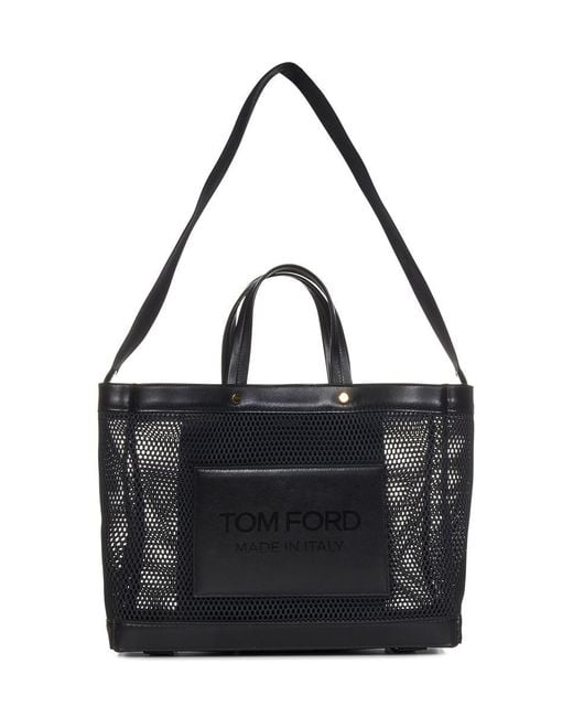 Tom Ford Black E/w Small Tote