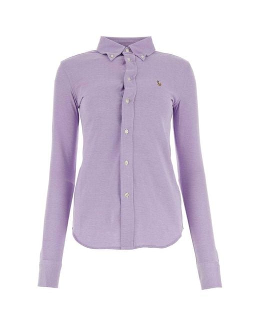 Polo Ralph Lauren Purple Camicia