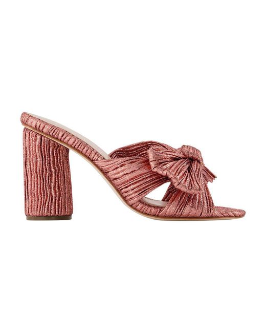 Loeffler Randall Women's Pink Penny Sandals