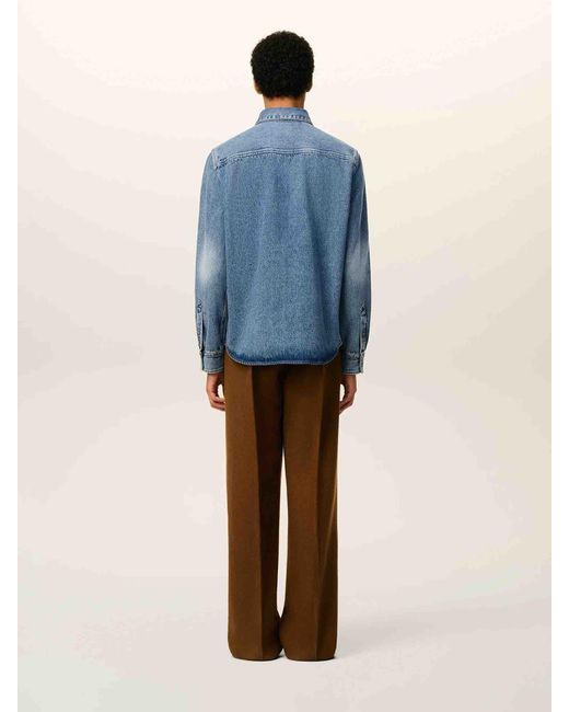AMI Blue Elegant Shirt for men