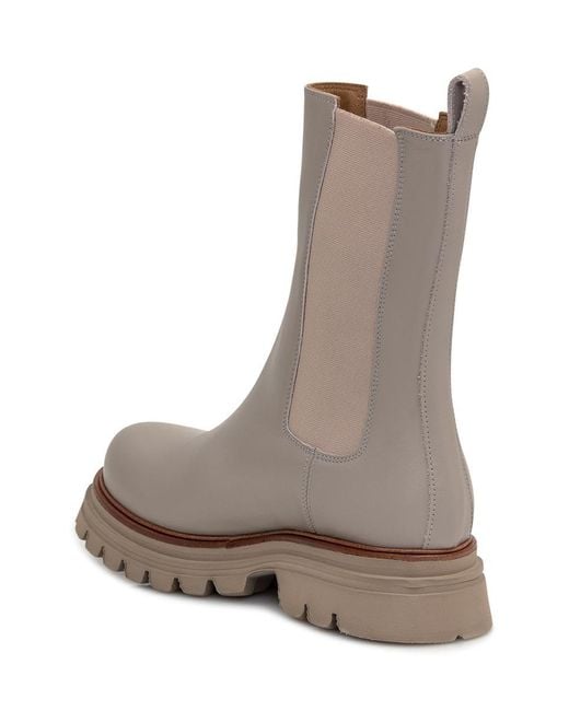 Ennequadro Brown Leather Boot