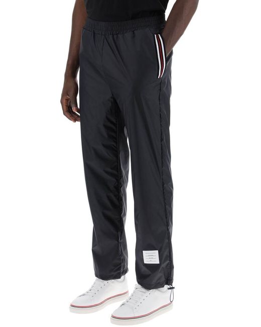 Thom Browne Blue Cricket Stripe Ripstop Pants For for men