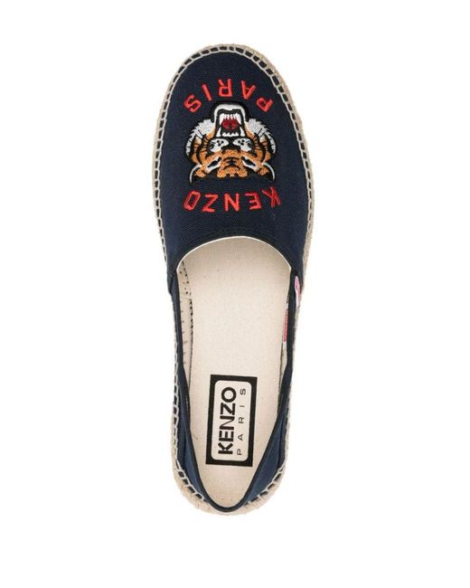 KENZO Blue Espadrillas for men