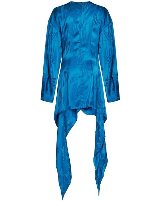 The Attico Blue ''louie'' Dress