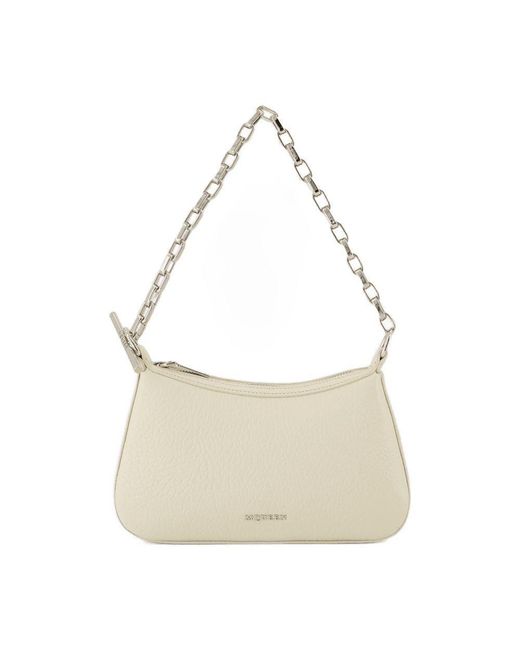 Alexander McQueen Natural T-Bar Mini Handbag