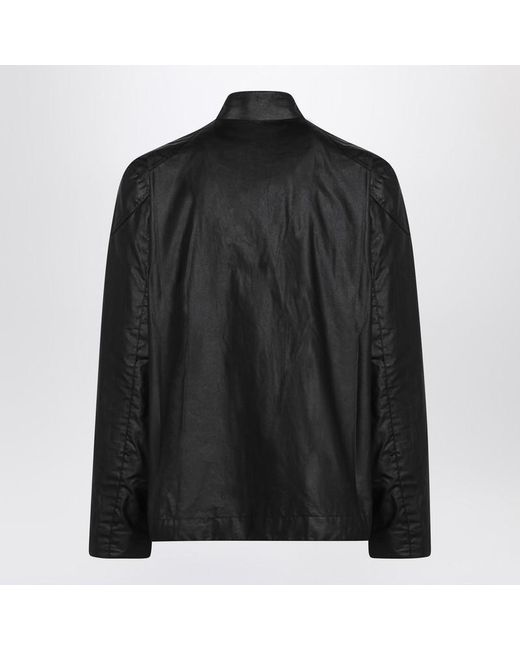 Barbour Black Waxed International Jacket for men