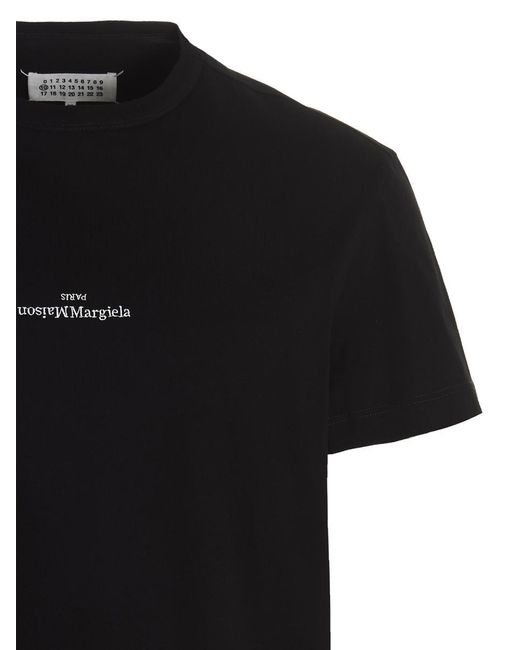 Maison Margiela Black Paris T-shirt for men