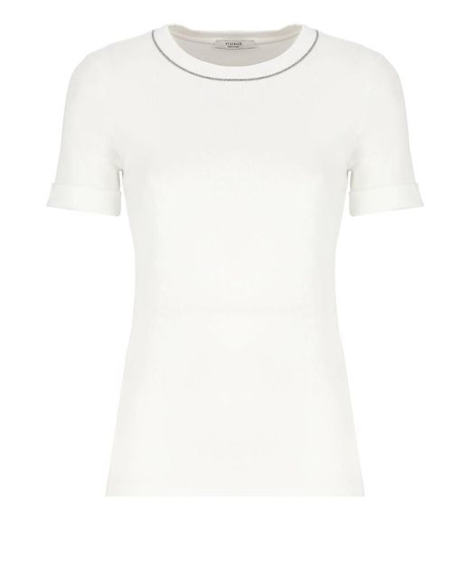 Peserico White T-Shirts And Polos