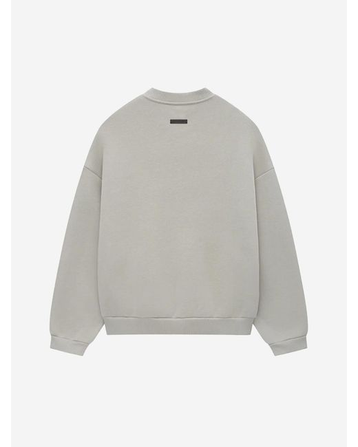 Fear of God Eternal White Round Neck Sweatshirt for men
