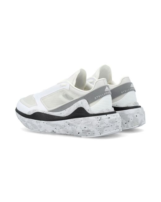 Adidas By Stella McCartney White Eartlight Mesh Running Shoes