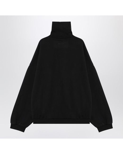 Fear Of God Black High-Necked Homecoming Sweatshirt for men