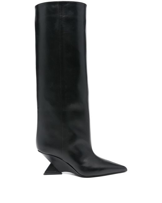 The Attico Black Boots