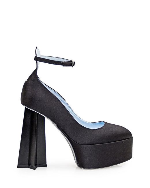 Chiara Ferragni Blue Star Heel Shoe