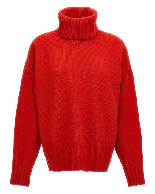 Made In Tomboy Red 'ely' Sweater