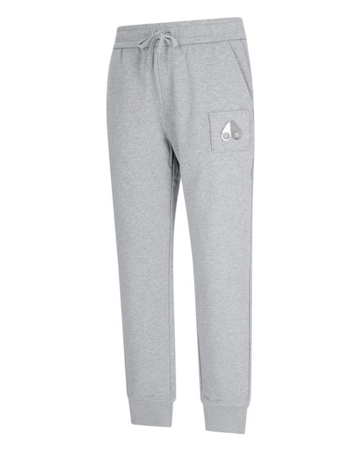 Moose Knuckles Gray Trousers for men