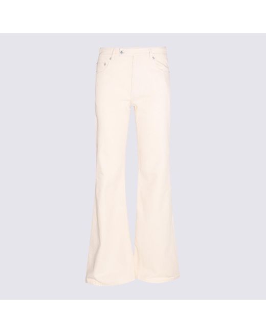 A.P.C. White Jeans Beige