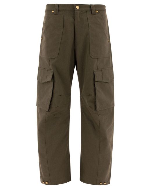 Golden Goose Deluxe Brand Green Pants & Shorts for men