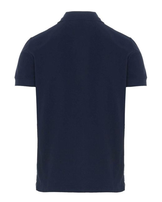 Tom Ford Blue Piqué Cotton Polo Shirt for men