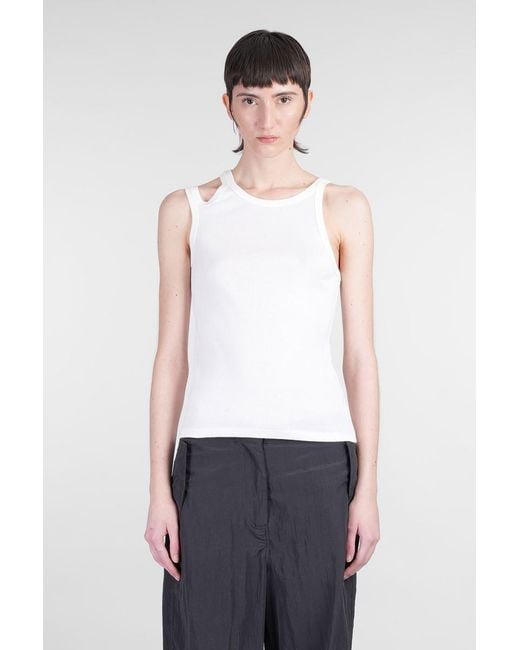 Laneus White Topwear