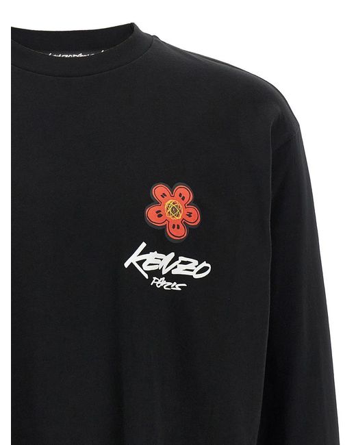 KENZO Black X Futura 2000' T-Shirt for men