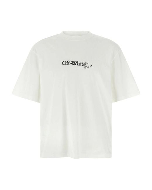 Off-White c/o Virgil Abloh White T-Shirts And Polos for men