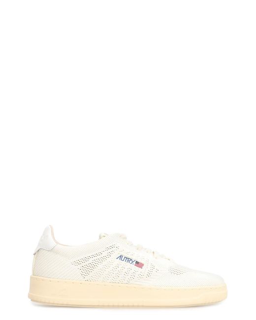 Autry Natural Medalist Easeknit Low-Top Sneakers
