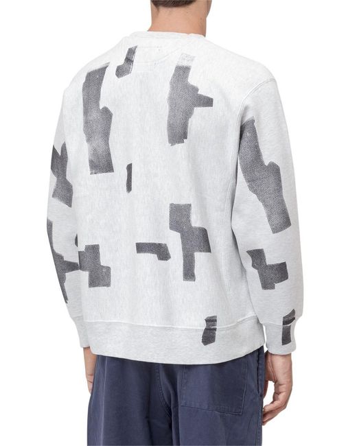 MYAR Gray Sweatshirt With Lettering for men
