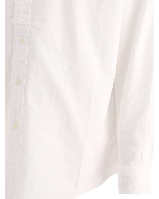 Human Made White "Oxford Bd" Shirt for men