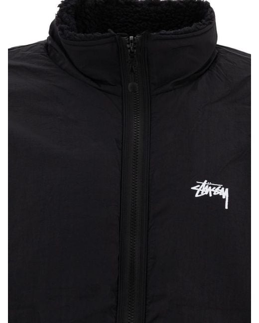 Stussy Black Coats & Jackets for men