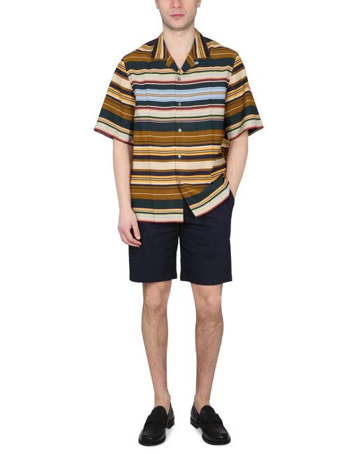 Paul Smith Multicolor Striped Shirt for men