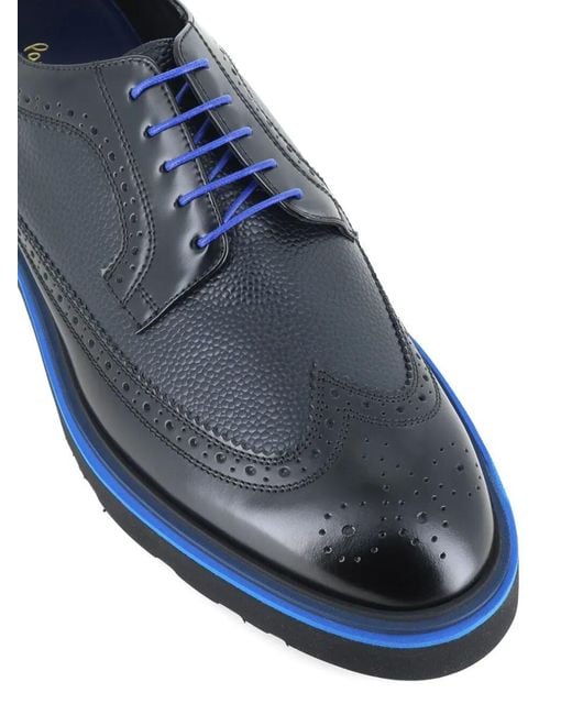 Paul Smith Blue Shoe "Count" Brush Off for men