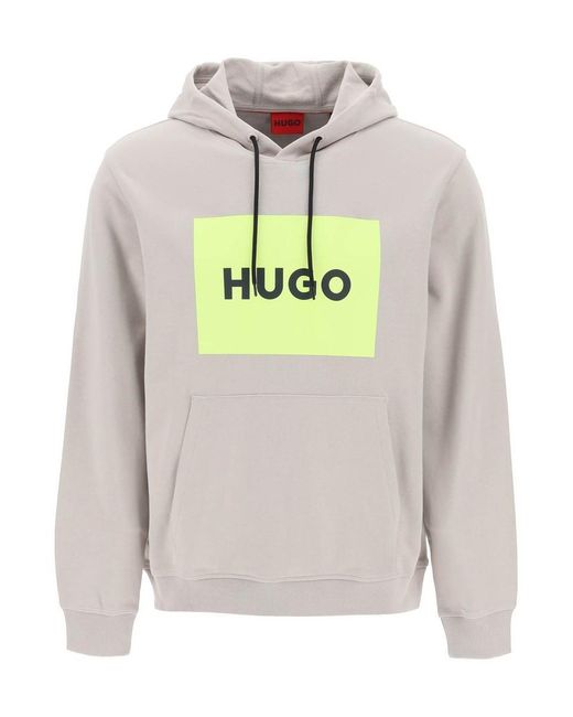 Boss Gray Hugo Duratschi Sweatshirt With Box for men