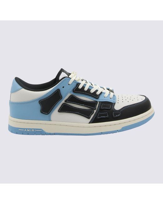 Amiri Blue Leather Sneakers for men