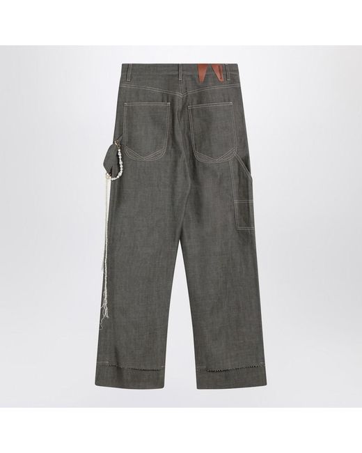 DARKPARK Gray Lisa Trousers
