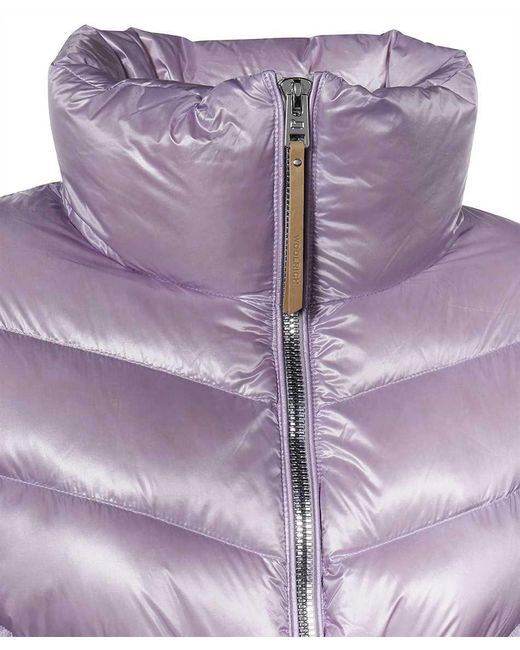 Woolrich Purple Techno-nylon Down Jacket