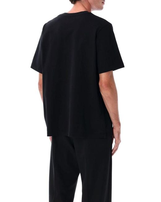 Casablanca Black Logo Plaque Bracelet for men