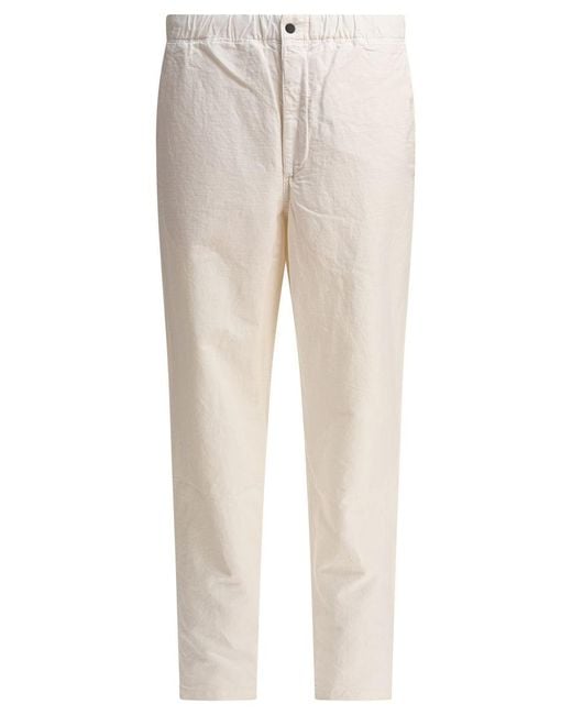 Norse Projects Natural Ezra Relaxed Cotton Linen Trouser for men