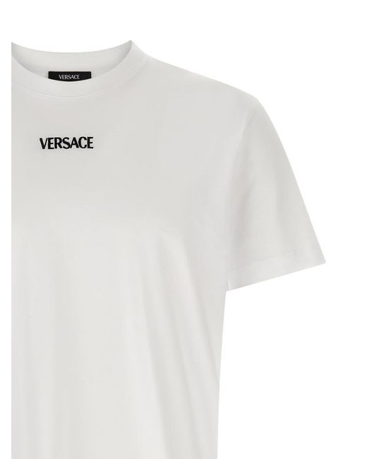Versace White Logo' T-Shirt for men