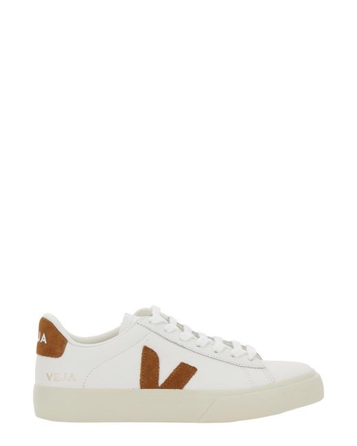 Veja White Campo Low-Top Sneakers